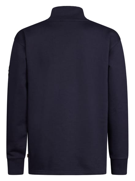 Petrol Industries - Jongens Half-Zip Sweater Skagit - Blauw