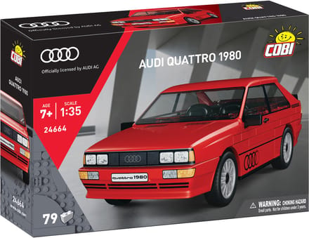 COBI 24664 Audi Quattro Red