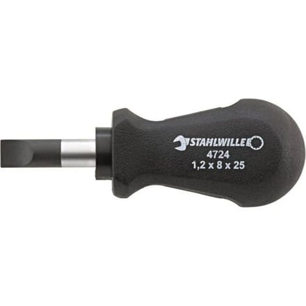Stahlwille 4724 2 1,0X5,5X 25 VERGASERSCHRAUBENDREHER Platte schroevendraaier