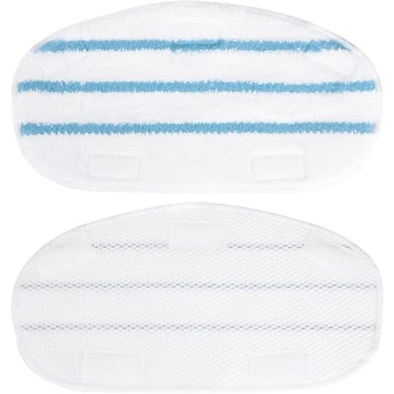 Vezel Dweil Schoonmaakdoek Vervanging Geschikt voor PurSteam ThermaPro 10-in-1 Stoomdweil white