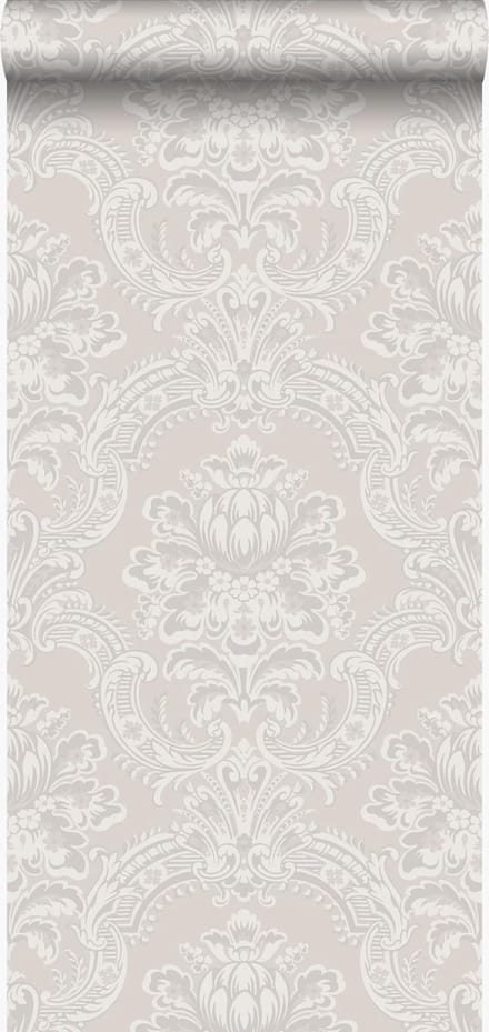 Origin Wallcoverings behang ornamenten grijs - 53 cm x 10.05 m - 346524