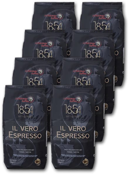 Schirmer Il Vero Espresso Bonen – 8 KG
