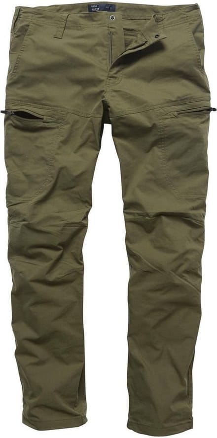 Vintage Industries Outdoorbroek Kenny Technical Pants Olive
