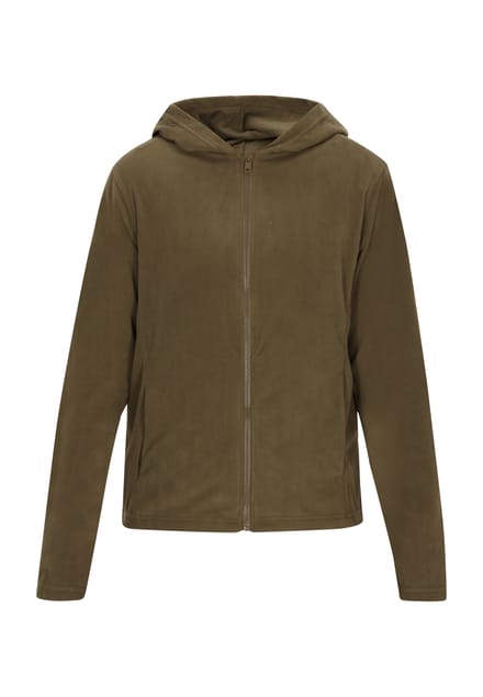 Mo Fleece jas Heren kaki
