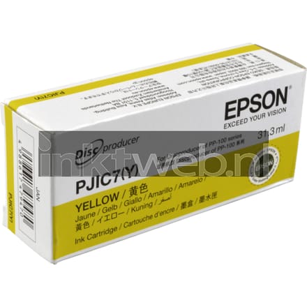 Epson C13S020692 inktcartridge geel - 1 stuk - compatibel