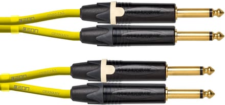Cordial CEON DJ PLUG 0.6 Y 0,6 m - Audio kabel