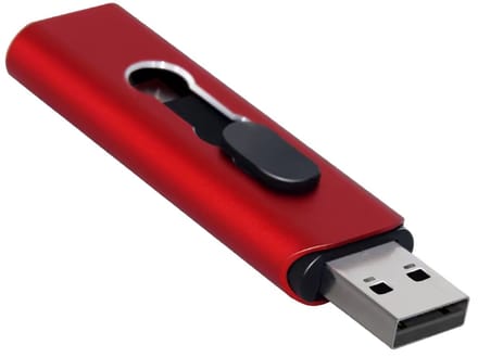 USB-C OTG USB Stick 128GB – Type-C Flash Drive voor Smartphone, Tablet & Laptop – Snelle Pendrive Gegevensopslag, Externe Opslag & USB Flash Drive-Rood