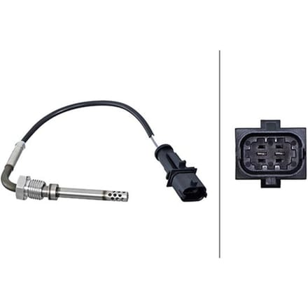 Sensor, uitlaatgastemperatuur HELLA 6PT 010 376-361