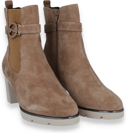 Nathan -baume Dames Enkellaars | Camel | Maat: 38