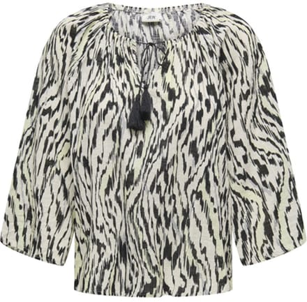 JDY - JDYSAPNA 3/4 TASSEL TOP WVN - Dames - Blouses