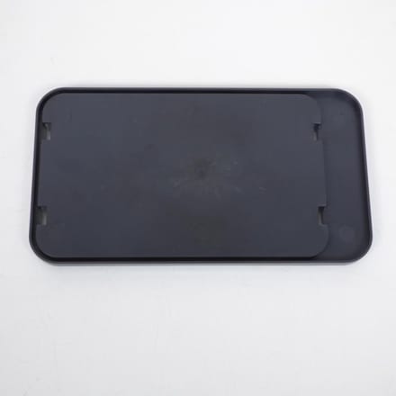 zwarte plastic plaathouder voor 100x160mm motor scooter quad nieuw