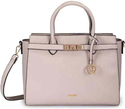 L.CREDI handtas schoudertas Konstanze Handle Bag Dusty Taupe
