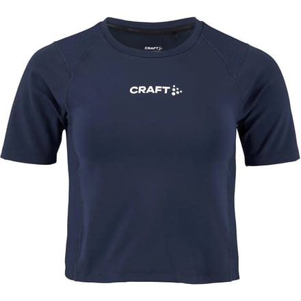 Craft Rush 2.0 Crop Top Dames - Marine | Maat: M