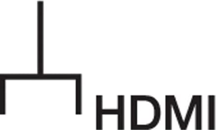 Hager HDMI stopcontact, contactdoos met 90°-stekkeraansluiting S.1/B.3/B.7 poolwit, glanzend - 3315438989