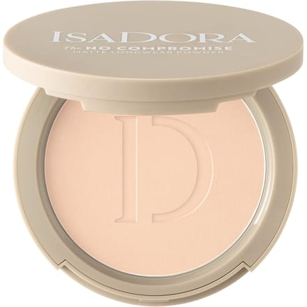 Isadora The No Compromise Matte Longwear Powder 61 Cool Ivory 7 g