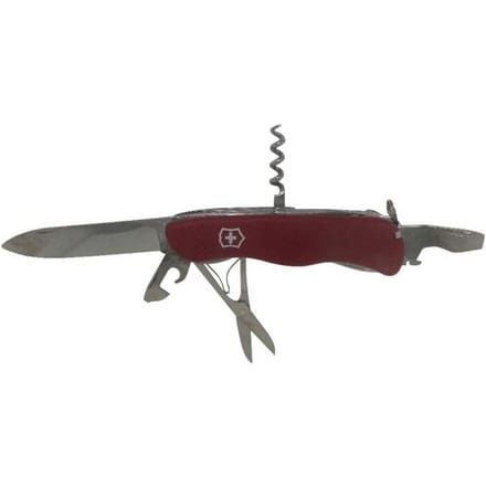 Victorinox OUTRIDER Locking Blade Swiss Army Knife - Red - 111mm Linear Lock