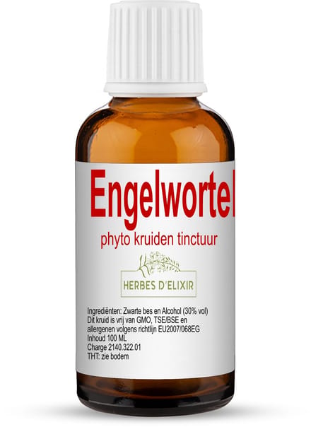 Herbes D'elixir Engelwortel Tinctuur - 100 ml - Natuurlijke Ondersteuning voor het Lichaam