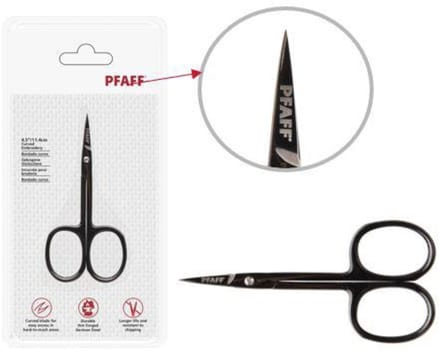 Pfaff borduurschaar gebogen-curved