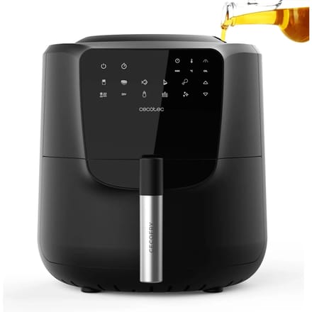 Cecotec Cecofry Rain M Enkel 5,5 l Vrijstaand 1550 W Heteluchtfriteuse Zwart