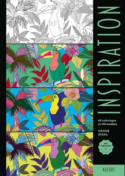Inspiration - Nature Kleurboek voor volwassenen - Hachette