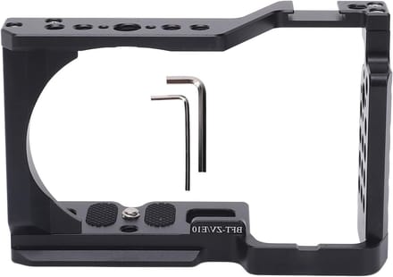 Aluminium Video Rig Camera Cage voor ZV E10 - Stabiele Camera Stabilizer met L-vormige Handgreep en Accessoires