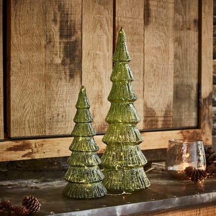LOBERON Ledkerstboom set van 2 Merrton groen
