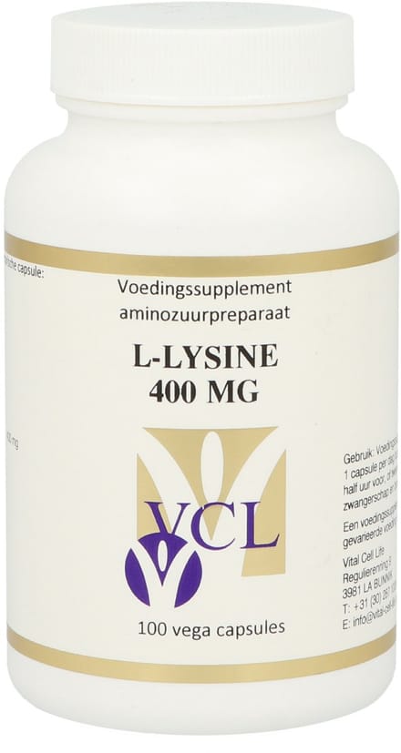 L Lysine 400Mg Vital Cell Life