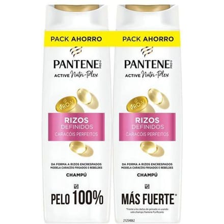 Coffret de 2 shampooings Pantene Defined Curls de 325 ml