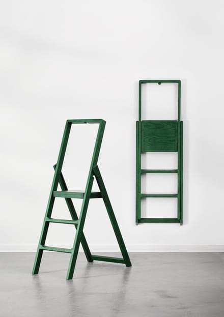 Design House Stockholm - Step ladder - wit (gebeitst)