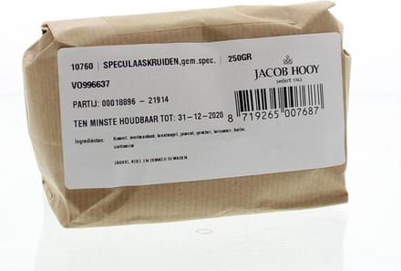 Jacob Hooy Speculaaskruiden 250 Gram