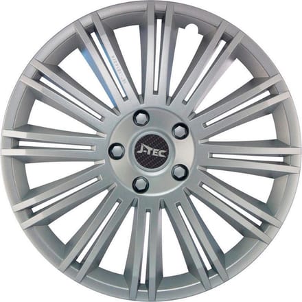 J-Tec Wieldoppen 15 inch Discovery zilver