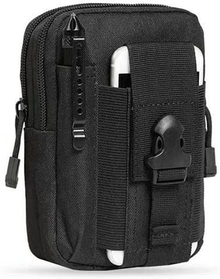 Multifunctionele EDC Heuptas voor Mobiele Telefoon, Ideaal voor Training, Hiking en Kamperen