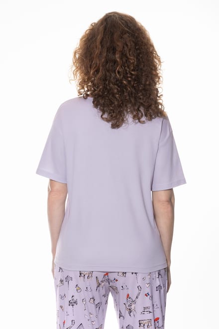 T-shirt Serie Fine Elegance Violet Cake
