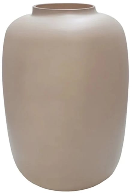 Vaas Artic | Small | Matte ivory - Mat Beige | Ø21 x H29 cm
