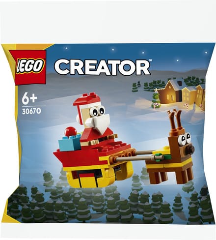 LEGO Kerst Creator 30670 - Sledetocht van de Kerstman