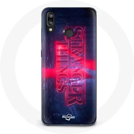 Case voor Huawei P20 Lite Stranger Things Logo Transparant Seizoen 4 Trailer 2022