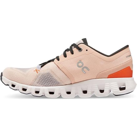On Running Cloud X 3 Sable Rose Femme 60.98691 36 beige