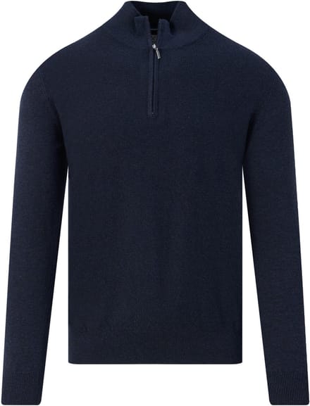 The BLUEPRINT Premium Schipperstrui Donkerblauw Heren