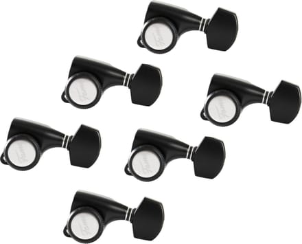 Fame 334SM Locking Tuners 6L Black - Stemmechaniek voor gitaar
