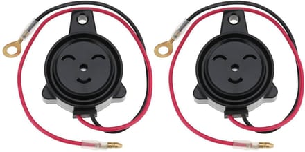 Dailygoods - 2 Stuks 12V-24V Reverse Zoemer Alarm Hoorn