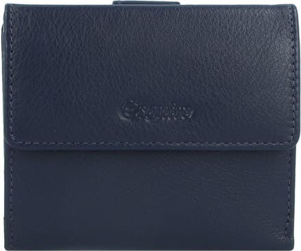 Esquire Viktoria Portemonnee RFID 10 cm - Dames - Horizontaal - navy