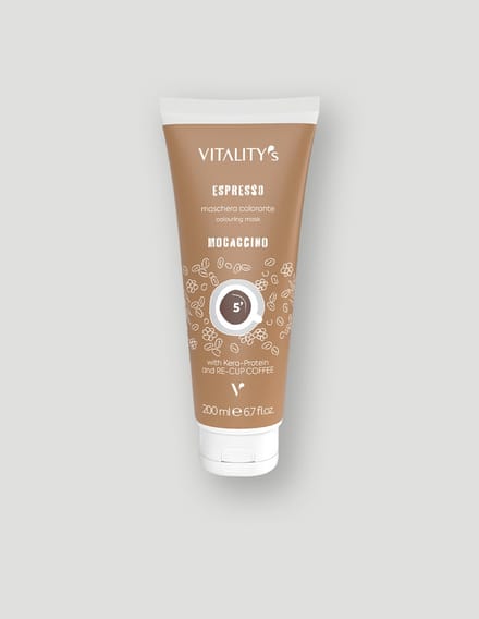 Vitality's Masker Espresso Colouring Mask Mocaccino 200ml