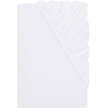 LIVARNO Jersey hoeslaken 140-160 x 200 cm (wit)