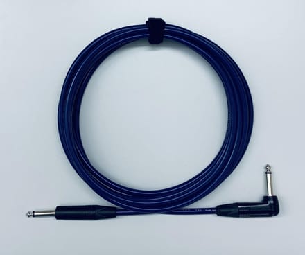 Tasker T33 Blue 9m 6.3mm TS jack gitaarkabel