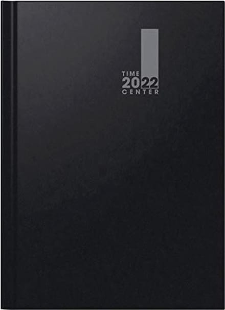 Maandkalender 2022 A4 Formaat 2 Pagina's per Maand Zwart