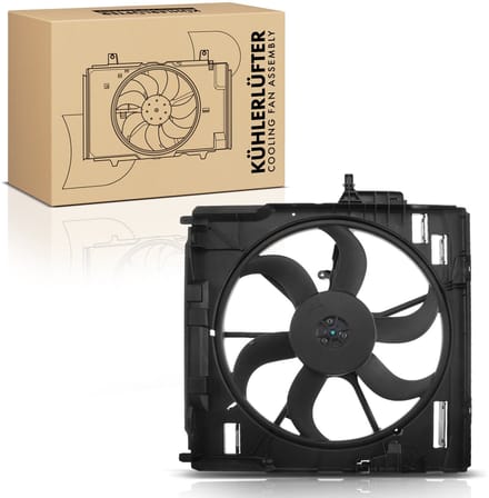 Frankberg 1x Motorkoeler Enkelvoudige ventilator