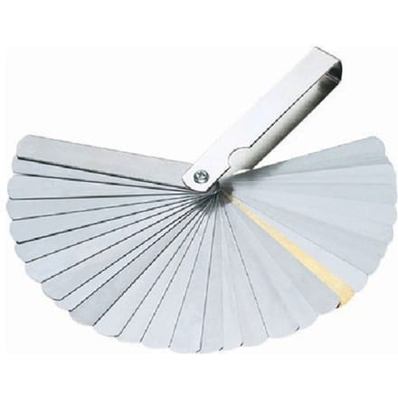 Voelermaat TOPTUL 20 Blatt (0,05-1,00 mm)