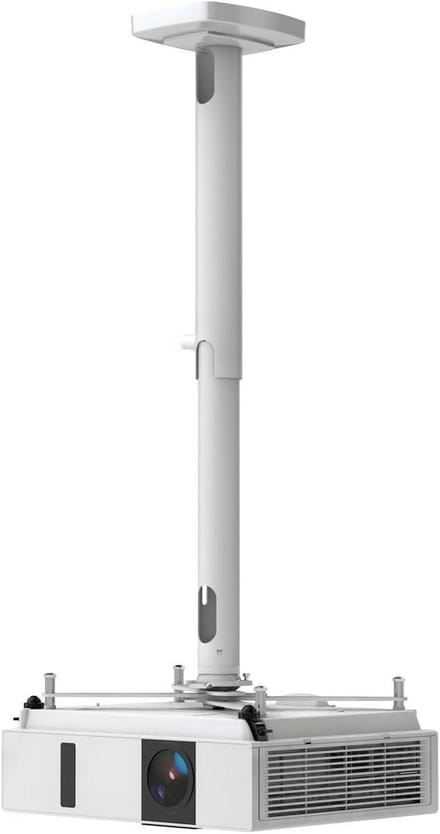 Projector Plafondbeugel - Beamer Bevestiging - Film Kijken - Verstelbare Hoek - 610 cm - Wit