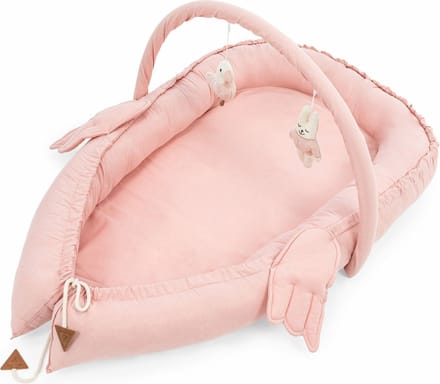 Asir Baby bed - 110 x 70 x 12 cm - Roze
