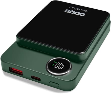 OOQE QuickMag - MagSafe Powerbank | Groen